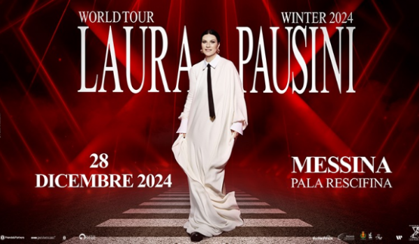 Messina, Laura Pausini in concerto al PalaRescifina il 28 dicembre